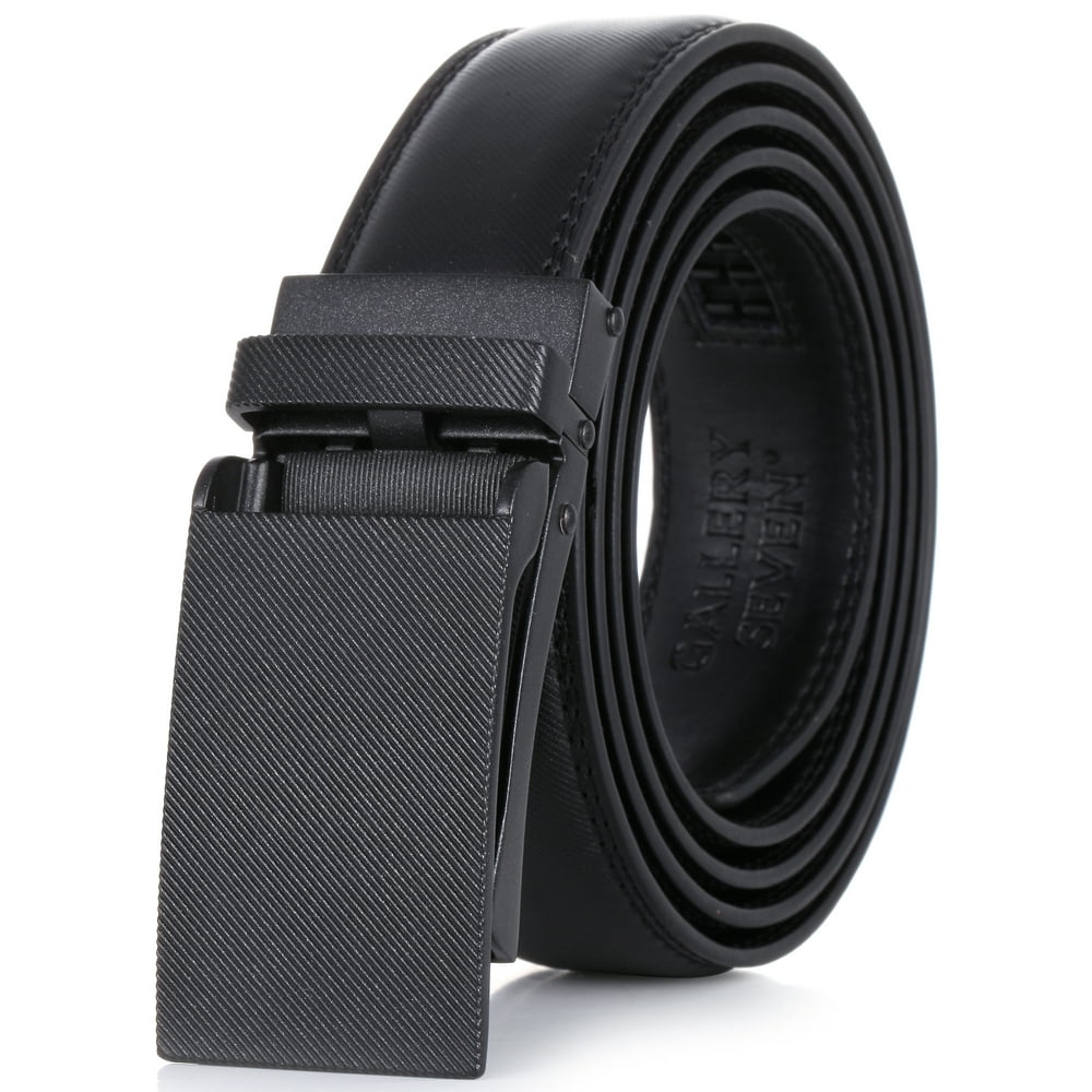 Gallery Seven Gallery Seven Leather Ratchet Belt For Men Adjustable