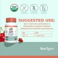 thumbnail image 4 of (2 pack) MaryRuth's Toddler Multivitamin Gummies & Postbiotics, Mixed Berry & Cherry, 60 Count, for Immune Support, Organic, Vegan, Non-GMO, 4 of 10