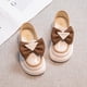 thumbnail image 1 of Zapatos de cuero informales de princesa dulce japonesa con lazo y perlas, zapatos negros dulces de princesa para niños, primeros caminantes31 Gao Jinjia LED, 1 of 2