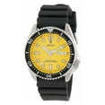 thumbnail image 2 of Seiko Men's Automatic Diver Analog Watch - Black Rubber Strap - Yellow Dial - SKXA35, 2 of 2