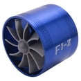 thumbnail image 5 of F1-Z Universal Single-Sided Turbine Engine Intake Turbocharger Intake Fuel Throttle Power Accessories Blue, 5 of 6