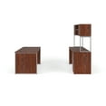 thumbnail image 4 of OFM Fulcrum Series Office Furniture Set, 72" Table Desk, 72" Credenza, Lateral 3-drawer Filing Cabinet, Hutch, Modesty Panel, Leg Panels, in Espresso, 4 of 5