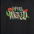 thumbnail image 3 of Wicked: Part 2 -  Elphaba  - Women's French Terry Long Sleeve Pullover, 3 of 5
