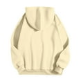 thumbnail image 4 of PENGXIANG Sweat à Capuche pour Femmes Patchwork Graphique Col Rond Tenues d'Hiver Automne Hauts pour Leggings Gris Foncé 2TG, 4 of 4