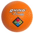 thumbnail image 2 of Champion Sports 8-1/2" Nylon/Rubber Playground Ball Orange Pack of 3 (CHSPG85OR-3), 2 of 2