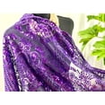 thumbnail image 2 of Elegant Purple Shimmering Accessory for a Touch of Luxe in Every Occasion | Versatile and Captivating Wrap|SOL24A301, 2 of 7