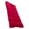 thumbnail image 2 of maskred Grand Gamme d'Utilisations Coussin Toucher Premium pour Options de Siège Coussin de Banc Coussin de Chaise Rouge, 2 of 6