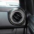 thumbnail image 5 of TINKI Car Inner Central Console Air Conditioning Vent Rings Frame Cover Trim Car Accessories，ABS， Fit for Toyota Tacoma 2016 2017 2018 2019 2020 2021 2022, 5 of 7