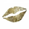 thumbnail image 2 of Hogan, Melody 12x12 Gold Ornate Wood Framed with Double Matting Museum Art Print Titled - Sparkle Glam Lips, 2 of 4