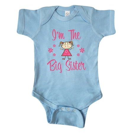 

Inktastic The Big Sister Gift Baby Girl Bodysuit