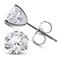 thumbnail image 2 of Pompeii F/SI1 2ct Lab Grown Diamond Martni Studs 14k Gold (F,SI1), 2 of 3