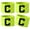 Fluorescent Green, variant on Comfortable Elastic Soccers Captain Armband Professional Football Captain Arm Bands Adjustable Soccer Armband Bands