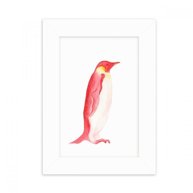 IUCN Endangered Animals Red Emperor Penguin Desktop Photo Frame Picture Display Decoration Art Painting