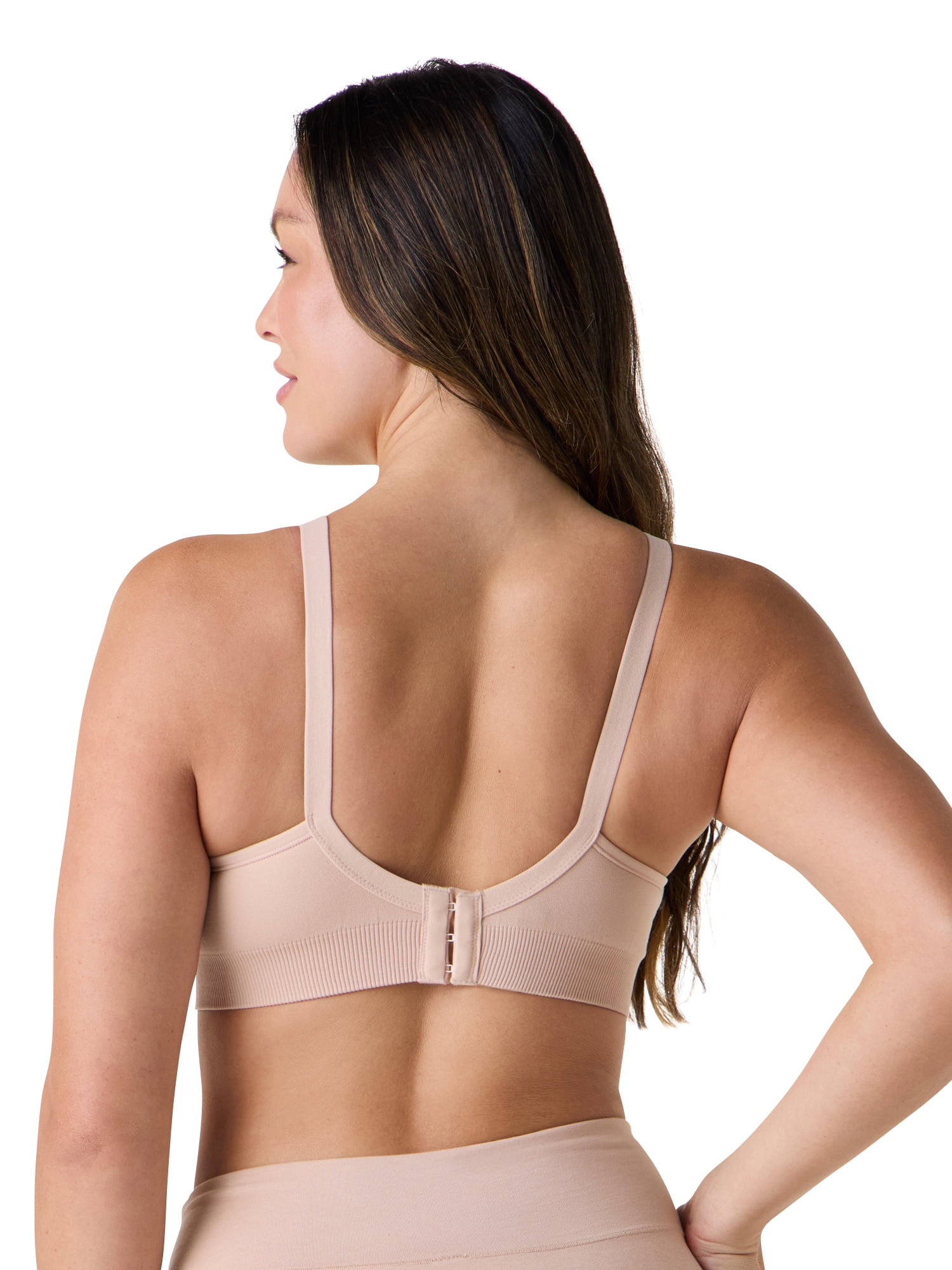 Ingrid & Isabel For Every Belly Women's Maternity & Nursing Seamless Pumping Bra, SizesS-4XL