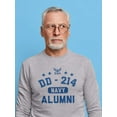 thumbnail image 2 of Navy Alumni Sweatshirt Men -Navy Designs, Male Medium, 2 of 4