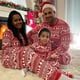 thumbnail image 2 of Conjunto de pijamas de Navidad para mamá y yo, ropa de dormir suave y bonita para la familia, traje de 2 piezas para adultos y niños, trajes de aspecto navideño, 2023, 2 of 5