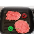 thumbnail image 4 of Anillos de molde para hamburguesas de tamaño perfecto de 4,5 pulgadas como prensa de hamburguesas de fácil liberación para juego de accesorios de parrilla (1 pieza) Adepaton SNFLD1327, 4 of 7