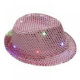 thumbnail image 1 of Novelties LED Light Up Sequin Jazz Party Hat, 1 of 5