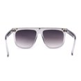 thumbnail image 4 of Classic Hard OG Flat Top Mobster Horn Rim Sunglasses Slate Smoke, 4 of 4