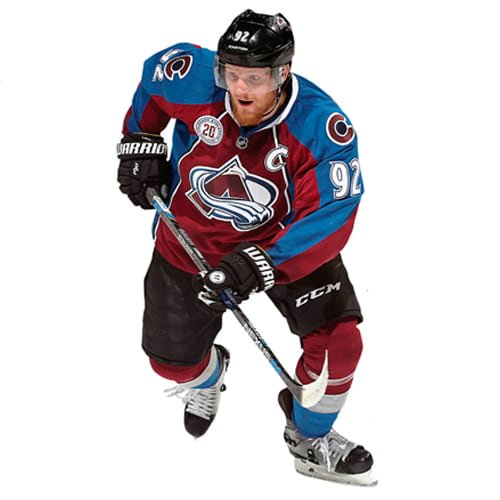 Fathead Gabriel Landeskog Colorado Avalanche Life Size Removable Wall Decal Walmart Com