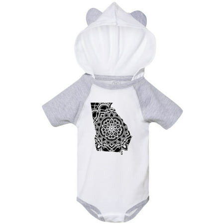 

Inktastic Georgia Silhouette Mandala Gift Baby Boy or Baby Girl Bodysuit