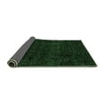 thumbnail image 2 of Ahgly Company Indoor Rectangle Abstract Emerald Green Modern Area Rugs, 5' x 8', 2 of 4