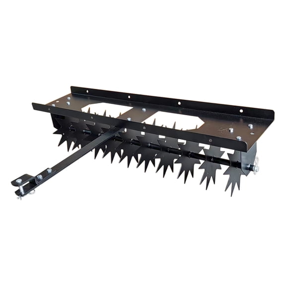 Yard Tuff Spike Lawn Aerator, Pin-Style Hitch for Mowers and ATVs, 40 Inch Wide