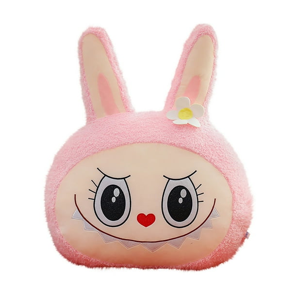 Labubu Pop Mart Labubu Original Cute Pillow Plush Toy Doll Sofa Cushion Pillow C