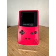 thumbnail image 3 of Nintendo GameBoy Color Red Game Boy %100 OEM Genuine CGB-001 with Oriignal Box Manual Region Free GBC, Authentic Tested Works Well, RARE, 3 of 3
