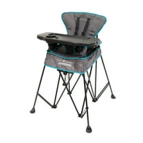 Go With Me Uplift Deluxe Portable High Infant Chair, Teal & Grey