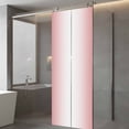 thumbnail image 3 of Red Ombre Window Privacy Film, Red White Gradient Modern Abstract Art Static Cling UV Sun Blocking Heat Control Window Tint Day and Night, Non-Adhesive One Way Windows Privacy Cover 23.6''x59'', 3 of 7