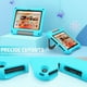 thumbnail image 3 of Funda para tablet Riaour de 10 pulgadas para 13.ª y 11.ª generación 2023/2021, color azul claro, 3 of 6