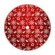 thumbnail image 2 of Uuiauoio 35-Inch Christmas Tree Skirt with Snowflake Design, Festive Red Fabric Base Cover for Holiday Parties and Home Decor, Tree Bottom Decoration for Seasonal Celebrations and Gift Displays, 2 of 6