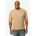 thumbnail image 2 of KingSize Men's Big & Tall Knit Sweater Polo, 2 of 5