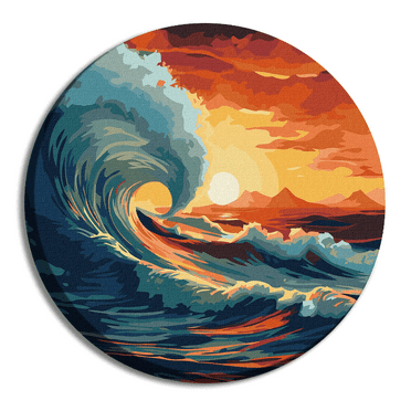 Painting by Numbers kit Catch the wave KHO-R1003