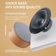 thumbnail image 2 of Altavoz Bluetooth portátil, altavoz inalámbrico retro de grano de madera, mini subwoofer TWS, micrófono incorporado, llamada manos libres HD/mensaje de voz/disco U/tarjeta TF/AUX, 2 of 5