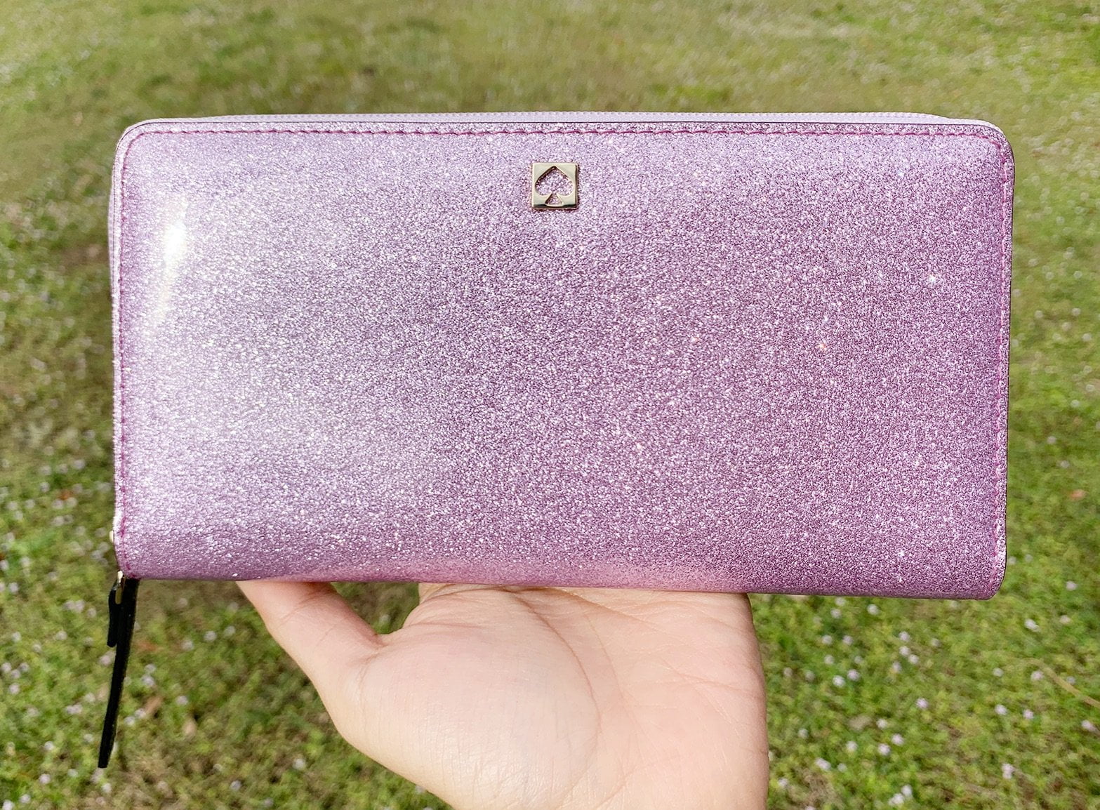 kate spade zip around wallet