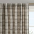 thumbnail image 4 of Madison Park Anaheim Polyester Jacquard Panel with Fleece Lining in Brown, 4 of 9