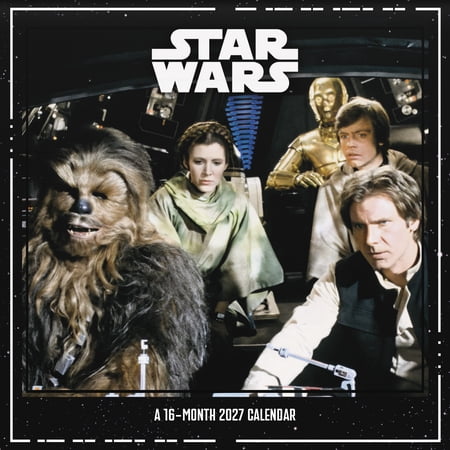 Trends International 2027 Star Wars Wall Calendar