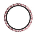 thumbnail image 2 of Elastic Steering Wheel Cover, pink makeup Stretch Thickening Car Steering Wheel Cover Women Men, Steering Wheel Protector Universal 15 in, 2 of 7