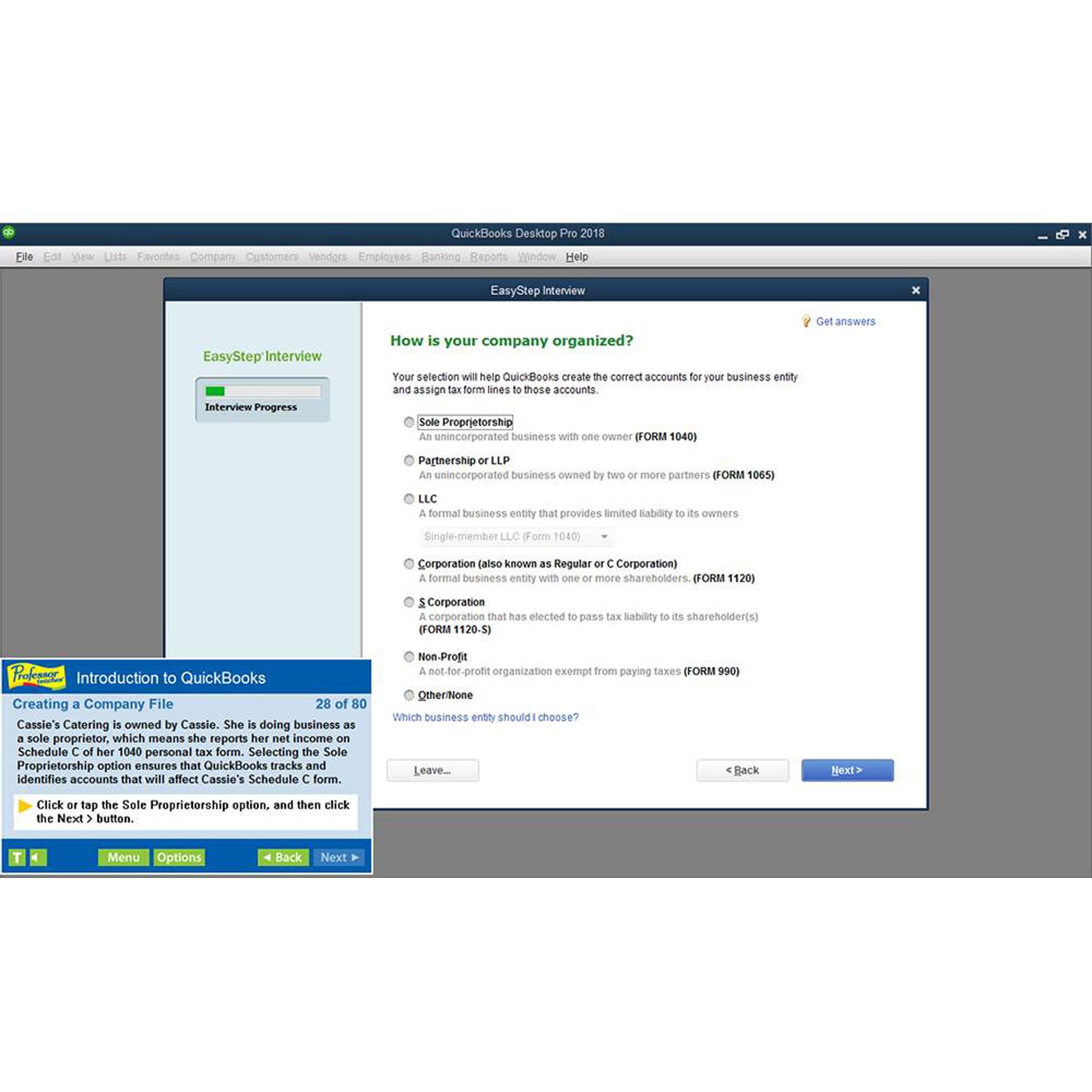 Individual Software Inc. PDB-Q18 PT QuickBooks 2018 Tutorial Set ESD