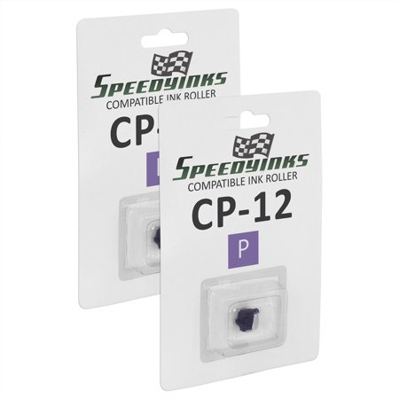 - Speedy Inks Compatible Ink Roller Replacement for Sharp CP-12 (Purple, 2-Pack)