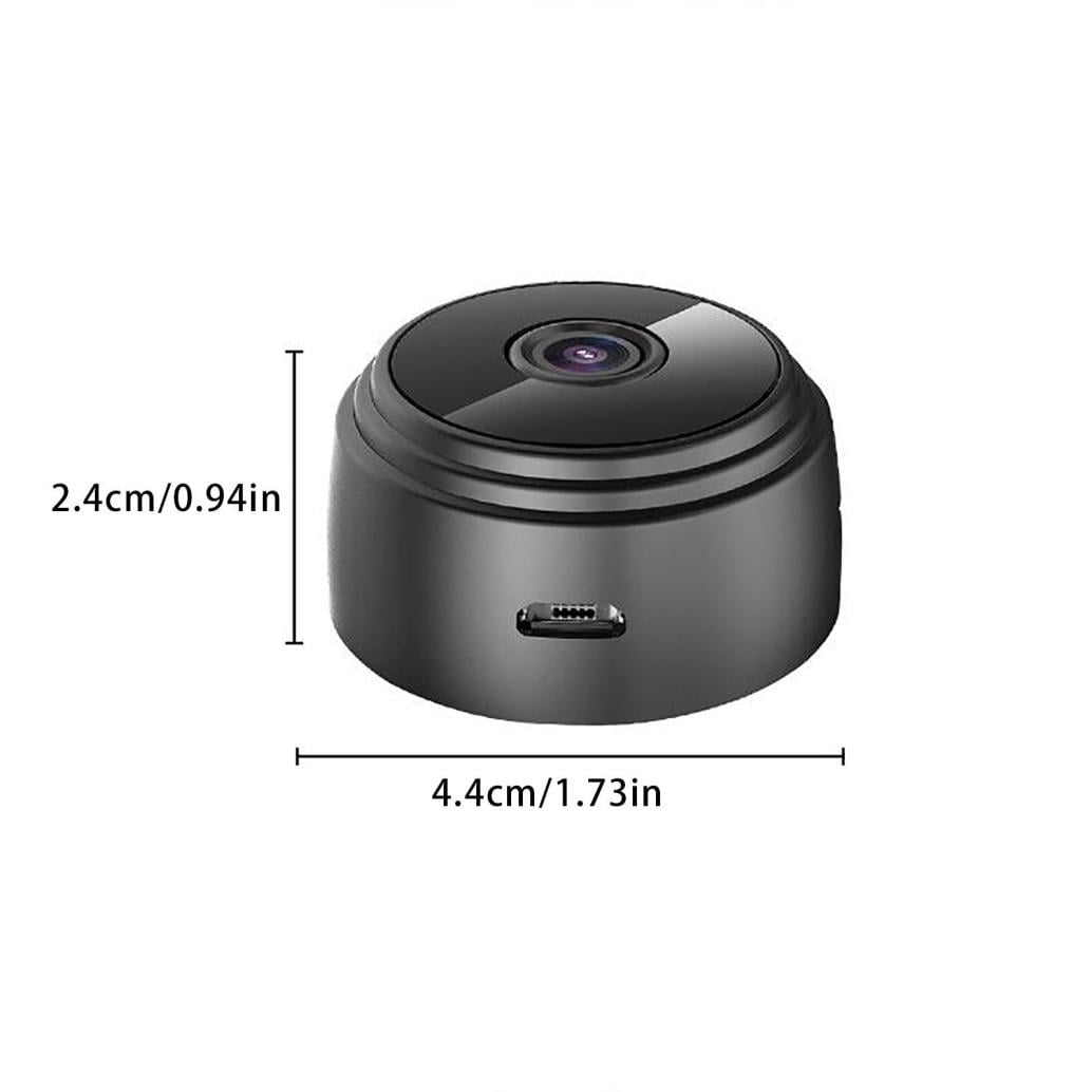 3-Pack 1080P HD Wireless Security Camera Set – WiFi Cameras with Infrared Night Vision, Motion Detection, and Loop Recording