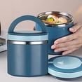 thumbnail image 2 of Soup Vacuum for Hot Food, 1000 Ml Food Flask Stainless Steel Vacuum Insulated Food Jars with Handle Hot Container Vacuum, 2 of 6
