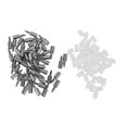 thumbnail image 1 of Sheet Metal Screws, Versatile Self Tapping Screws 100 PCS Stable Support Easy To Install  for Cabinets, 1 of 7
