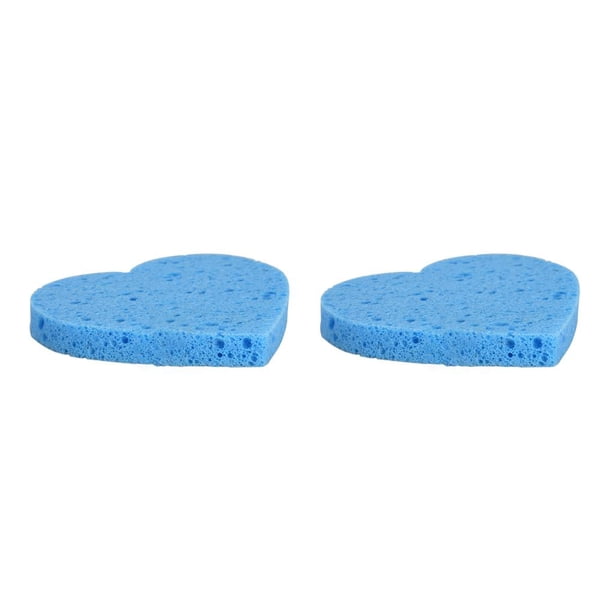 Seitruly Paquete de 10 esponjas de limpieza de la piel esponja de maquillaje esponja facial almohadillas de limpieza facial reutilizables Type2 NO2