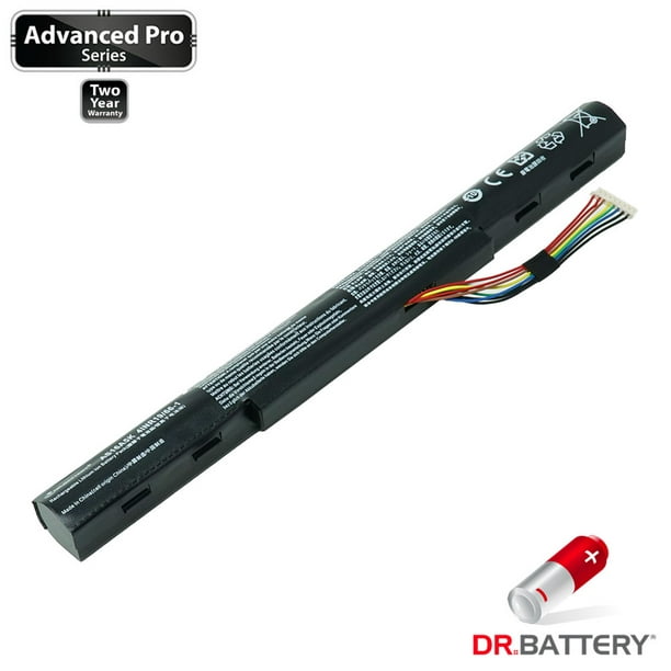 Dr. Battery - Samsung SDI Cellules pour Acer Aspire E5-575T / E5-575TG / E5-774G / E5-774G / F5-521 / F5-571G / F5-571T / F5-572G / F5-573G / F5-573G / 4ICR19 / 66 / AS16A5K / AS16A7K / As16a
