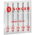 thumbnail image 6 of SINGER Size 110/18 Topstitch Heavy Duty Sewing Machine Needles (5 pack), 6 of 10