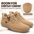 thumbnail image 4 of OYPGUE Urban Comfortable Orthopedic Zipper Sneakers, Walking Shoes for Women, 4 of 8