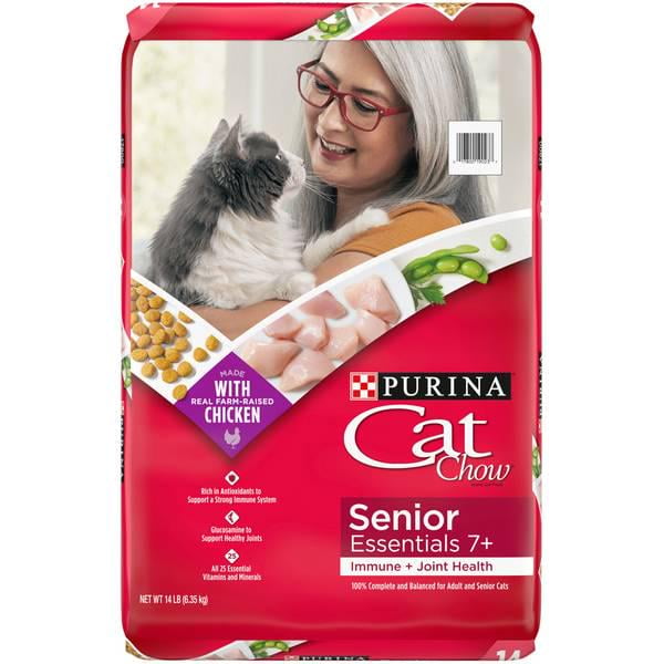 14 lb Senior Essentials 7+ Cat Food